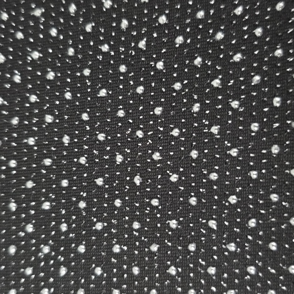 Ruby Red Black Tunic Silver Metallic Embellishments 3/4 Sleeve Womens Size 2x - Picture 12 of 15